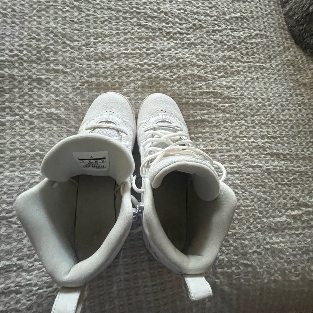 Nike Air Jordan JumpMan Pro Retro White Sneakers 907973-100 size 7Y (youth boys) - Picture 6 of 8